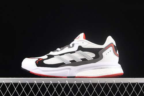 【320】[GY0409]-[SUPERNOVA SHOES CLOUD WHITE/METALLIC SILVER/VIVID RED]-[MAN:39-45]