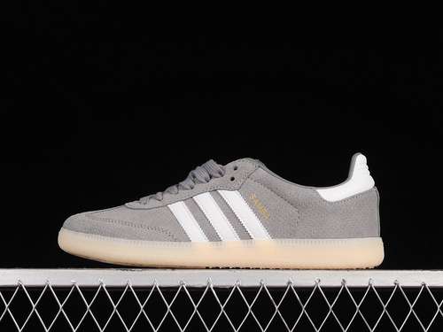 【240】[HP7905]-[SAMBA OG SHOES GREY THREE/CORE WHITE/BLISS ORANGE]-[WOMAN:36-39]-[MAN:40-45]