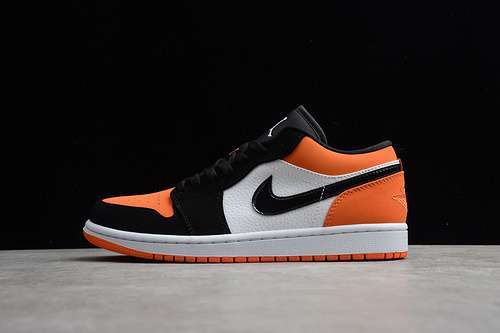 【340】[553558-128]-[AIR JORDAN 1 LOW SHATTERED BACKBOARD BLACK/WHITE-STARFISH]-[MAN:40-45]