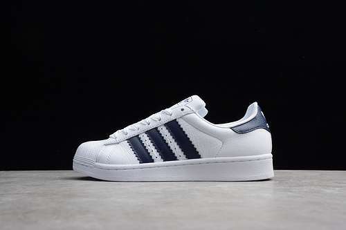 [64-62-71]-[BD8069]-[SUPERSTAR SHOES CLOUD WHITE/COLLEGIATE NAVY/CLOUD WHITE]-[UNISEX:36-44]