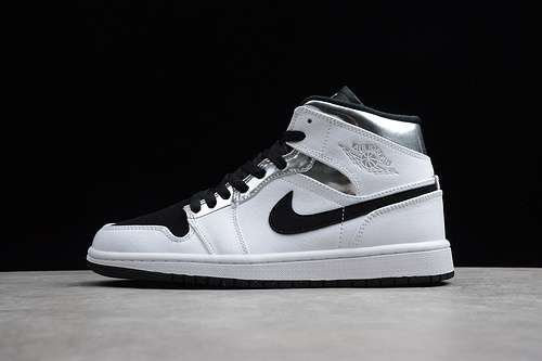 [125-123-134]-[554724-121]-[ST AIR JORDAN 1 MID ALTERNATE THINK 16 WHITE/SILVER-BLACK]