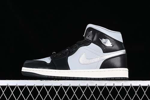 【320】[FB9892-002]-[AIR JORDAN 1 MID SE BLACK CHROME WHITE/BLACK/GREY/SILVER]-[UNISEX:36-46]