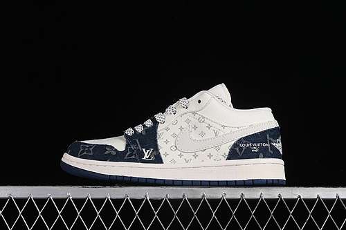 【360】[SJ9950-003]-[AIR JORDAN 1 LOW L*V WHITE/GREY/BLUE]-[WOMAN:36-39]-[MAN:40-45]