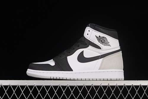 【400】[555088-108]-[AIR JORDAN 1 HIGH BLACK/WHITE/GREY]-[MAN:40-47.5]