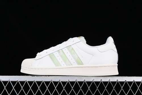 【230】[HQ6668]-[SUPERSTAR WHITE/GREEN/GREY]-[WOMAN:35.5-40]