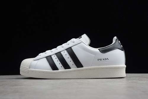 【340】[FW6680]-[PRA*DA X SUPERSTAR CORE WHITE/CORE BLACK-CORE WHITE]-[WOMAN:36-39]-[MAN:40-45]