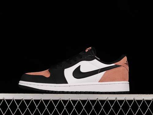 【300】[CZ0790-061]-[AIR JORDAN 1 RETRO LOW OG BLEACHED CORAL BLACK/BLEACHED CORAL/WHITE/GREY FOG]