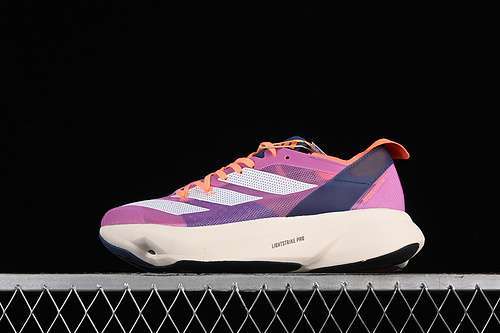 【260】[GY8411]-[ADIZERO ADIOS PRO 3 PULSE LILAC/CLOUD WHITE/SOLAR ORANGE]-[WOMAN:36-39]-[MAN:40-45]