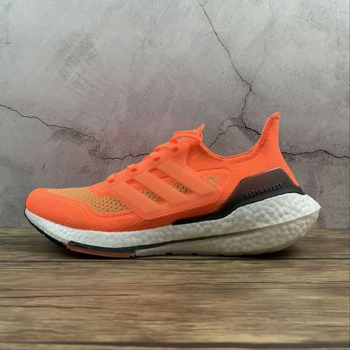 【320】[FZ1920]-[ULTRABOOST 21 SHOES CLOUD WHITE/ORANGE/CORE BLACK]-[MAN:39-48]