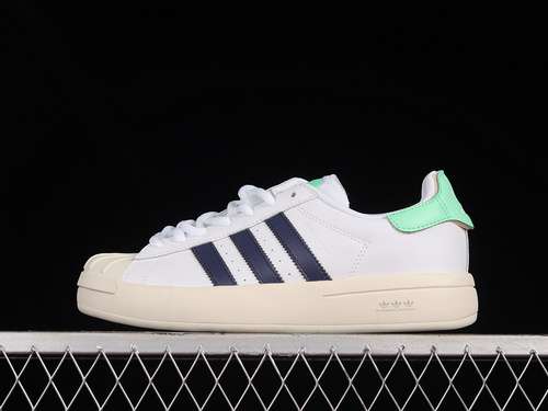 【250】[GV9587]-[SUPERATAR AYOON SHOES CLOUD WHITE/NAVY BLUE/GREEN]-[WOMAN:36-39]-[MAN:40-45]
