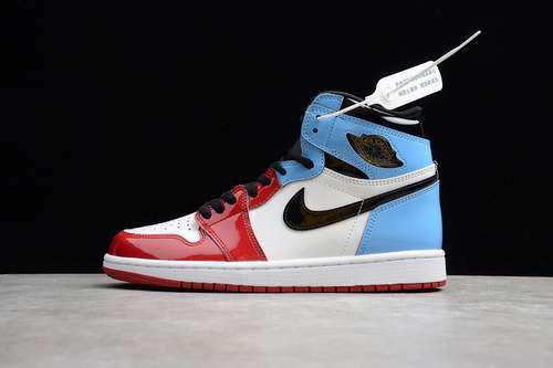 [CK5666-100]-[CJ AIR JORDAN 1 HIGH OG FEARLESS WHITE/BLUE-VARSITY RED-BLACK]