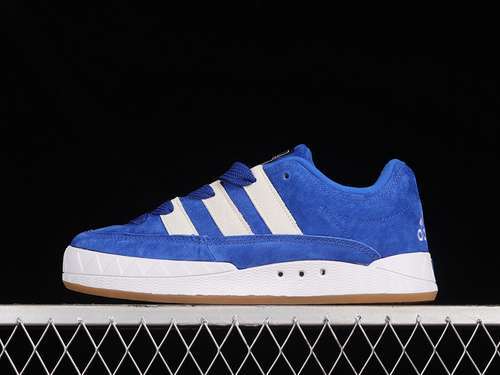 【300】[GX1828]-[HUMAN MADE X ADIMATIC SHOES BLUE/CRYSTAL WHITE/CRYSTAL WHITE]-[UNSIEX:36-45]