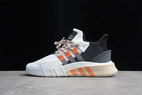 【300】[F33853]-[EQT BASK ADV CLOUD WHITE/GREY/ORANGE-CORE BLACK]-[WOMAN:36-39]-[MAN:40-45]