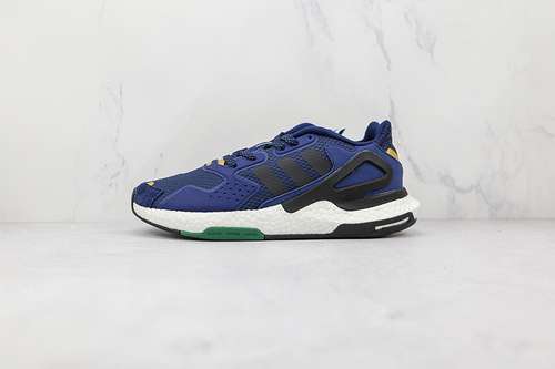 【300】[FW4832]-[DAY JOGGER SHOES COLLEGIATE NAVY/CORE BLACK/OLD GOLD]-[WOMAN:36-39]-[MAN:40-45]