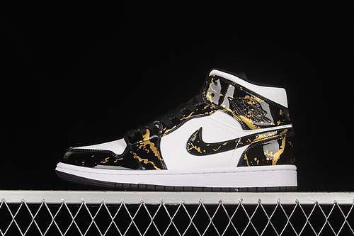 【300】[554724-132]-[AIR JORDAN 1 MID WHITE/TROPICAL TWIST/BLACK]-[WOMAN:36-39]-[MAN:40-46]
