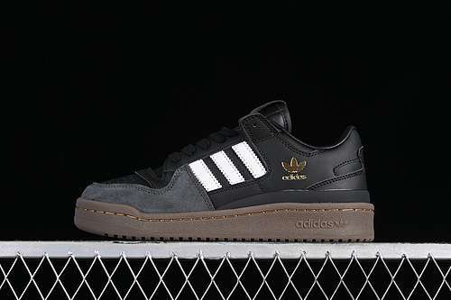 【250】[IG3770]-[FORUM 84 LOW CL CORE BLACK/IVORY/GUM]-[WOMAN:36-39]-[MAN:40-45]