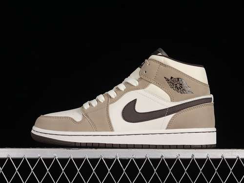 【430】[554766-003]-[AIR JORDAN 1 MID OG SP BEIGE/BLACK/LIGHT BROWN]-[WOMAN:36-39]-[MAN:40-47.5]