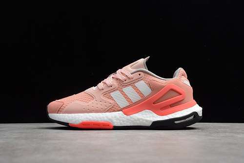【300】[FW1828]-[DAY JOGGER SHOES PINK/CLOUD WHITE-GREY]-[WOMAN:36-40]