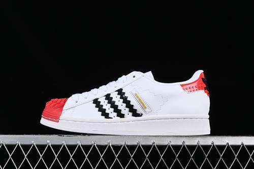 【220】[GW3966]-[SUPERSTAR WHITE/BLACK/RED]-[WOMAN:36-39]-[MAN:40-45]