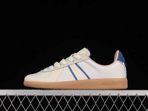 【220】[HQ6457]-[BW ARMY SHOES FOOTWEAR WHITE/OFF WHITE/BLUE]-[WOMAN:36-39]-[MAN:40-45]