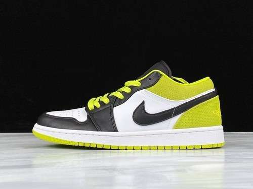 【300】[CK3022-003]-[AIR JORDAN 1 LOW CYBER GREEN BLACK/WHITE/GREEN]-[WOMAN:36-39]-[MAN:40-46]