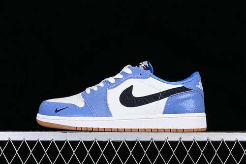 【280】[DZ0791-102]-[AIR JORDAN 1 LOW WHITE/BLACK/BLUE]-[WOMAN:36-39]-[MAN:40-46]