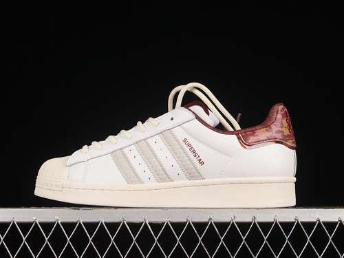 【240】[IF2577]-[SUPERSTAR CHINESE NEW YEAR 2023 CLOUD WHITE/CLOUD WHITE/NOBLE MAROON]-[UNISEX:36-45]