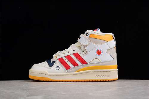 【360】[H02575]-[ERIC EMANUEL X FORUM 84 HIGH MCDONALD’S ALL-AMERICAN CLOUD WHITE/BOLD GOLD]