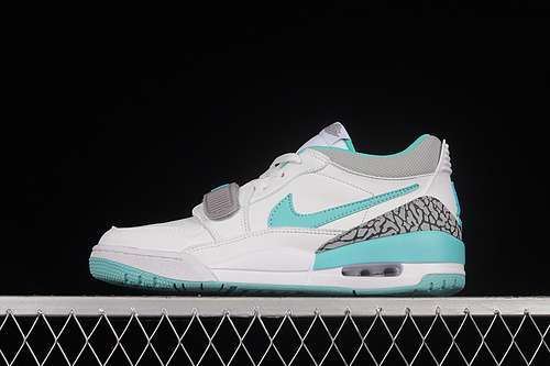 【320】[CD7069-130]-[AIR JORDAN LEGACY 312 LOW WHITE/WHITE/TURQUOISE]-[WOMAN:36-39]-[MAN:40-46]