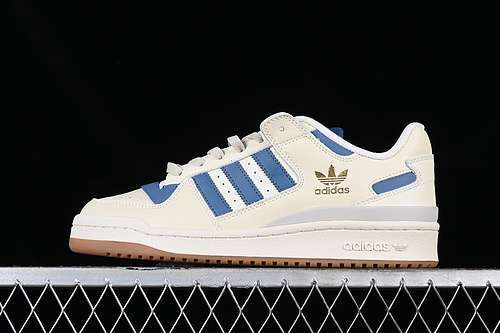 【300】[HQ1493]-[FORUM 84 LOW GREY/BLUE/WHITE]-[WOMAN:36-39]-[MAN:40-45]