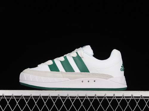 【270】[DB2912]-[HUMAN MADE X ADIMATIC SHOES CLOUD WHITE/CLOUD WHITE/GREEN]-[WOMAN:36-39]-[MAN:40-45]