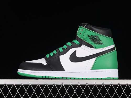 【380】[DZ5485-031]-[AIR JORDAN 1 RETRO HIGH OG BLACK/LUCKY GREEN/WHITE]-[WOMAN:36-39]-[MAN:40-47.5]