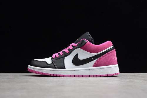 【300】[CK3022-005]-[AIR JORDAN 1 LOW SE FUCHSIA BLACK/WHITE-MAGENTA]-[UNISEX:36-47]