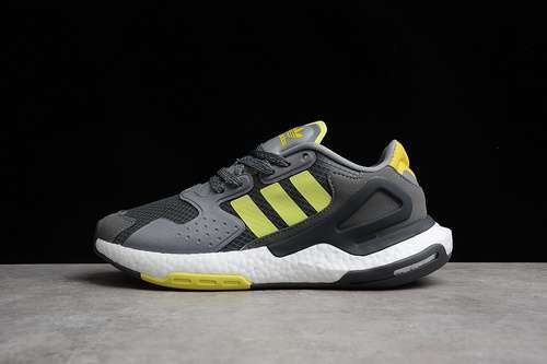 【300】[FW5997]-[DAY JOGGER BOOST SHOES GREY/VOLT/WHITE]-[WOMAN:36-39]-[MAN:40-45]