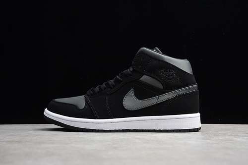 [852542-012]-[GZ AIR JORDAN 1 MID NYLON BLACK/ANTHRACITE-WHITE]-[UNISEX:36-44]