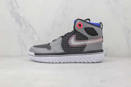 【280】[AR5321-002]-[AIR JORDAN 1 REACT HIGH BLACK/GHOST GREEN/GREY]-[WOMAN:36-39]-[MAN:40-45]