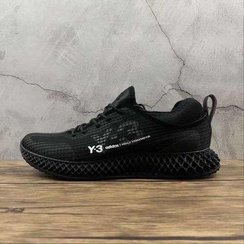 【360】[FX1066]-[Y-3 RUNNER 4D CORE BLACK/CORE BLACK/CORE BLACK]-[MAN:39-45]