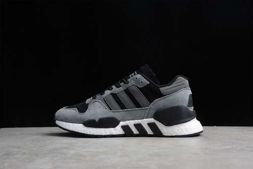 【300】[G26755]-[ZX 930 X EQT SHOES GREY/CORE BLACK/CLOUD WHITE]-[WOMAN:36-39]-[MAN:40-45]