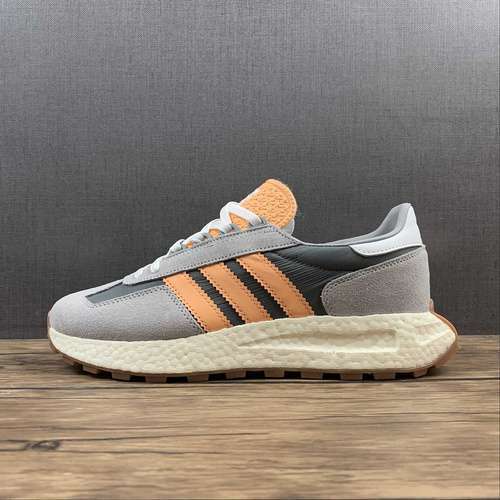 【260】[H03077]-[RETROPY E5 SHOES GREY THREE/ACID ORANGE/GREY TWO]-[WOMAN:36-39]-[MAN:40-45]