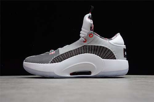 【360】[DJ2830-106]-[AIR JORDAN 35 LOW QUAI 54 WHITE/BLACK/UNIVERSITY RED]-[MAN:40-46]