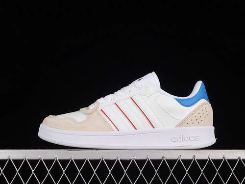 【230】[GW5588]-[NEO BREAKNET PLUS CLOUD WHITE/WONDER WHITE/VIVID RED]-[WOMAN:36-39]-[MAN:40-45]
