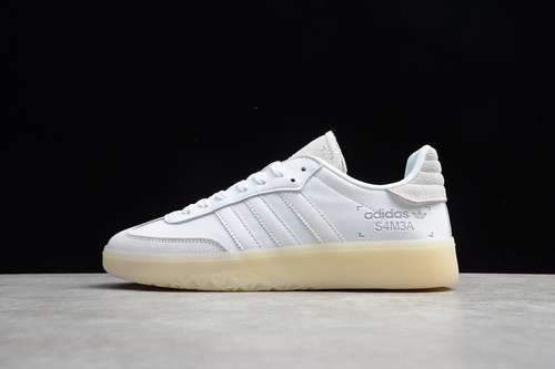 [BD7486]-[SAMBA RM SHOES FTWR WHITE/FTWR WHITE/GREY TWO]-[WOMAN:36-39]-[MAN:40-45]
