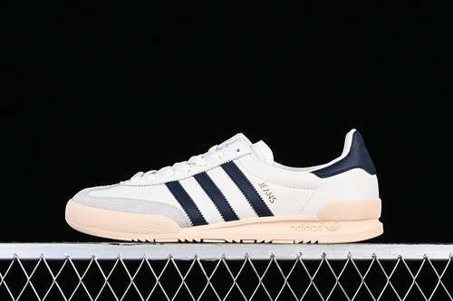 【260】[GY7436]-[ADIDAS ORIGINALS JEANS WHITE/BLACK]-[WOMAN:36-39]-[MAN:40-45]