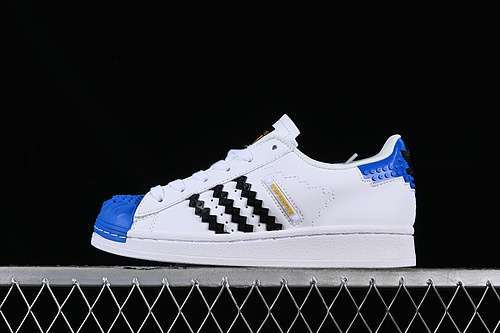 【220】[GW3954]-[SUPERSTAR WHITE/BLACK/BLUE]-[WOMAN:36-39]-[MAN:40-45]