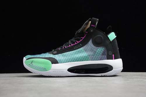 【420】[BQ3381-400]-[AIR JORDAN 34 PF ECLIPSE BLUE VOID/METALLIC SILVER/BLACK]-[MAN:39-46]
