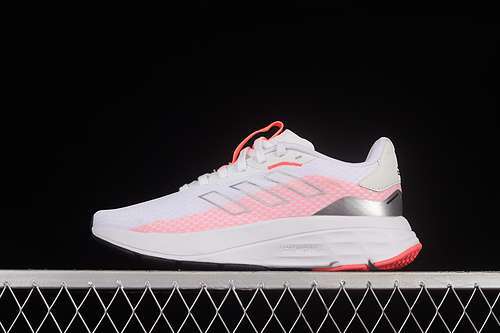 【280】[GX0570]-[SPEEDMOTION SHOES CLOUD WHITE/SILVER METALLIC/ACID RED]-[WOMAN:36-39]