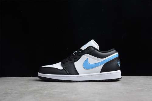 【300】[DC0774-041]-[GZ AIR JORDAN 1 LOW UNIVERSITY BLUE/WHITE/BLACK]-[WOMAN:36-39]-[MAN:40-47.5]