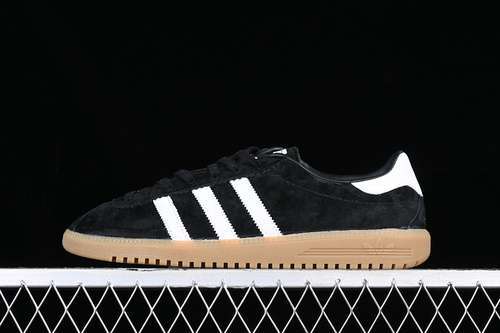 【280】[GY7390]-[ADIDAS ORIGINALS BERMUDA WHITE/BLACK/BROWN]-[WOMAN:35.5-39]-[MAN:40-45]