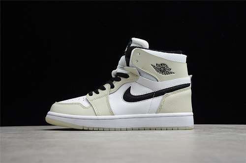 【400】[CT0979-002]-[AIR JORDAN 1 HIGH ZOOM COMFORT LIGHT BONE SEA GLASS/BLACK/WHITE/SAIL]