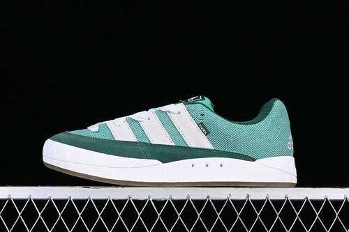 【300】[HQ6908]-[HUMAN MADE X ADIDAS ADIMATIC WHITE/GREEN]-[WOMAN:35.5-39]-[MAN:40-45.5]
